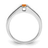 Birthstone and Diamond Mother's Ring Semi-Mount