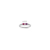Birthstone and Diamond Mother's Ring Semi-Mount