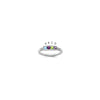 Birthstone and Diamond Mother's Ring Semi-Mount