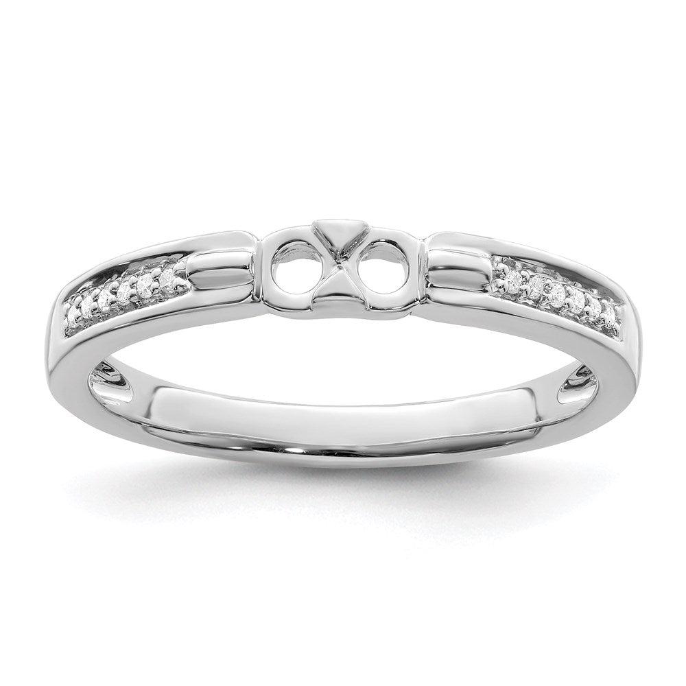 Birthstone and Diamond Mother's Ring — Synthetic Stones