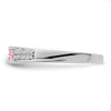 Birthstone and Diamond Mother's Ring