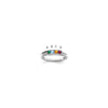 Birthstone and Diamond Mother's Ring