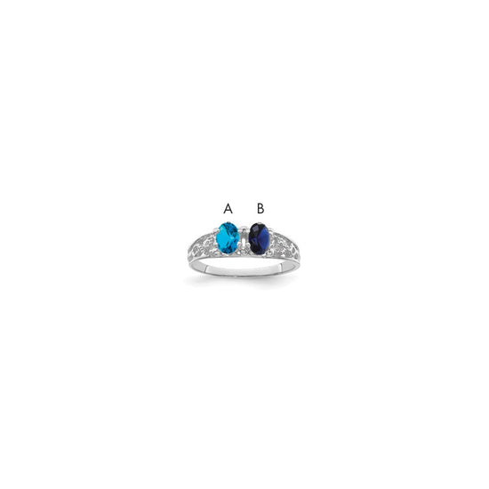 Birthstone Mother's Ring — Genuine Stones