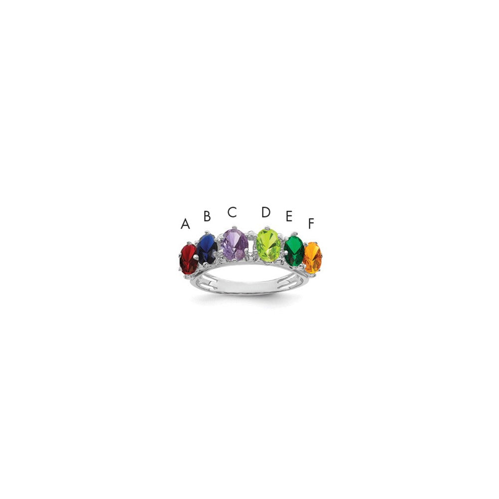 Birthstone Mother's Ring — Genuine Stones