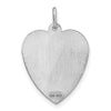 Heart Disc Name Plate Charms