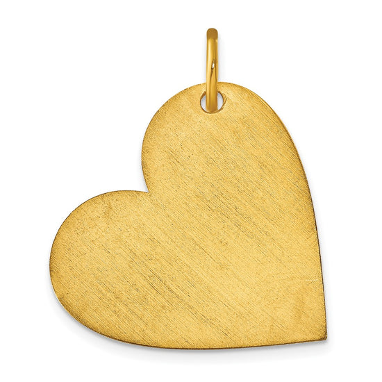 Blank Heart Charms