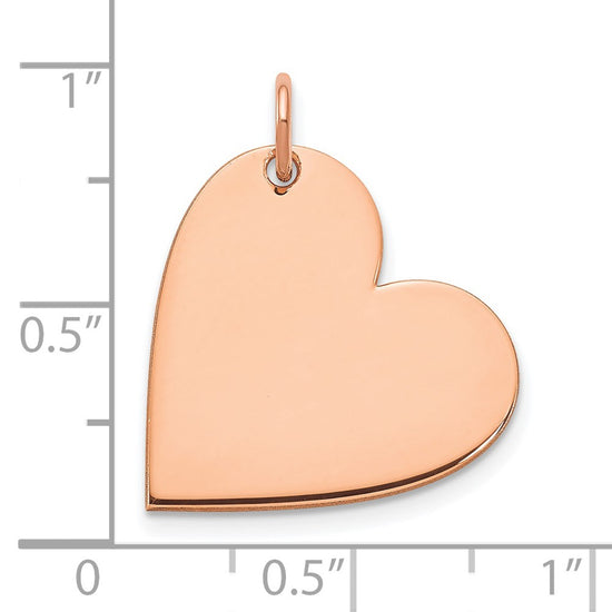 Blank Heart Charms
