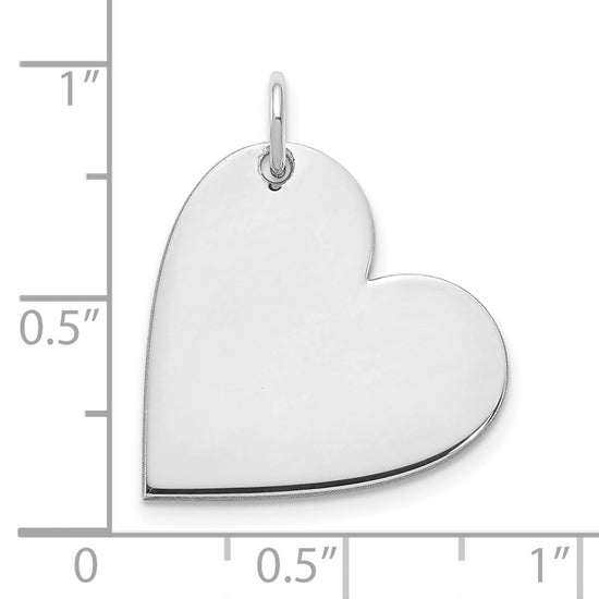 Blank Heart Charms