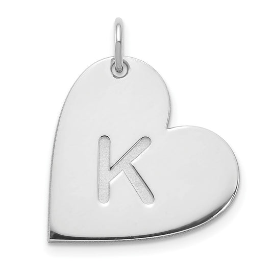 Initial Heart Charms