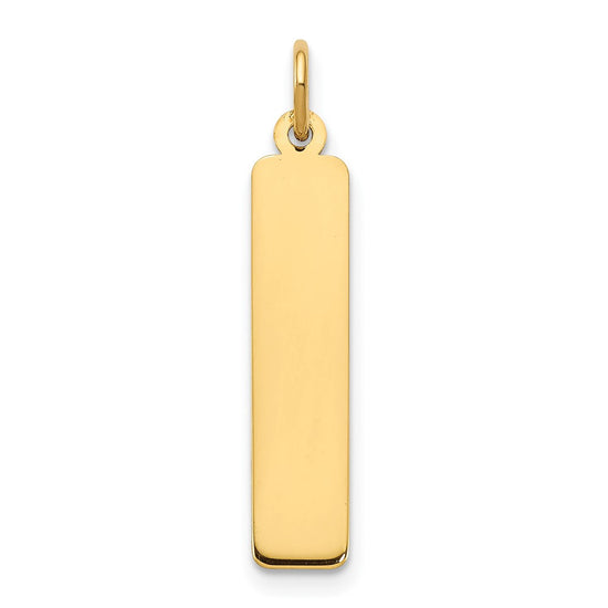 Vertical Blank Bar Charm