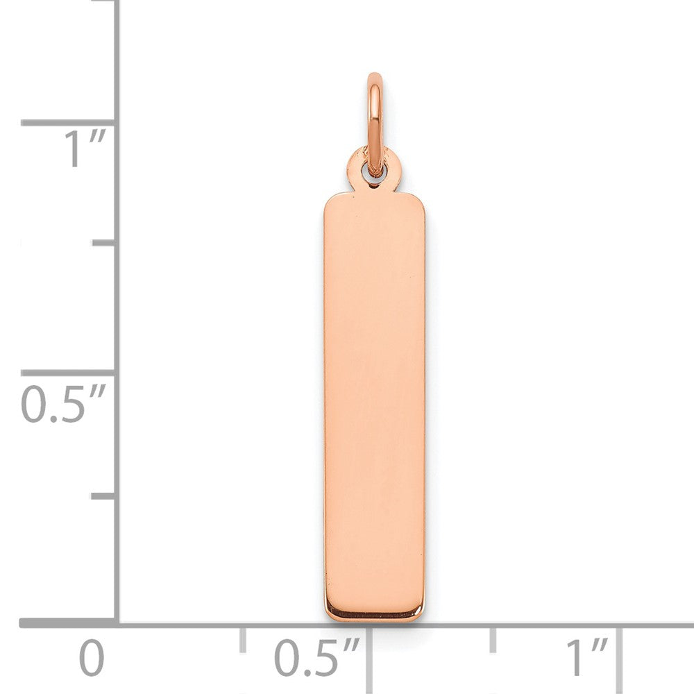 Vertical Blank Bar Charm