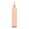 Vertical Blank Bar Charm