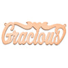 14k Rose Gold Polished Heart Name Plate