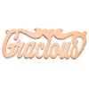 14k Rose Gold Polished Heart Name Plate