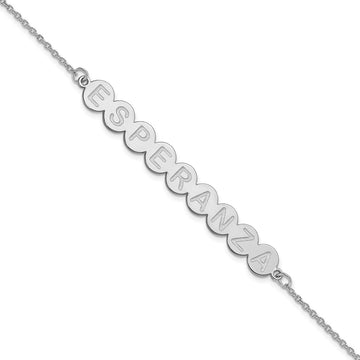 Letter Bubble Bracelets