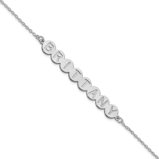 Letter Bubble Bracelets