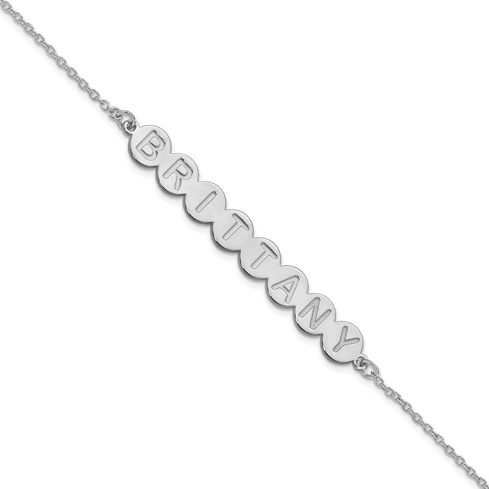 Letter Bubble Bracelets