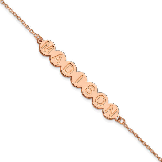 Letter Bubble Bracelets