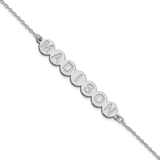 Letter Bubble Bracelets