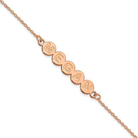 Letter Bubble Bracelets
