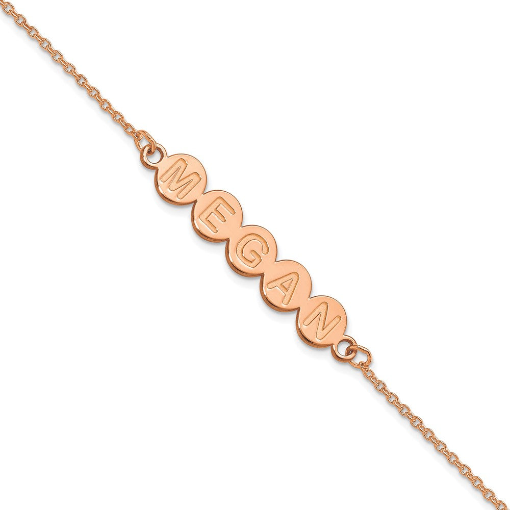 Letter Bubble Bracelets