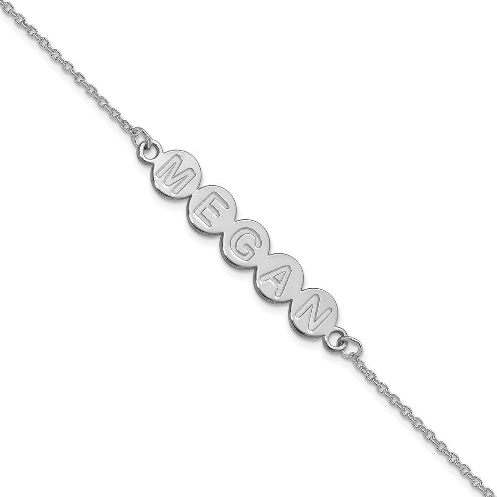 Letter Bubble Bracelets