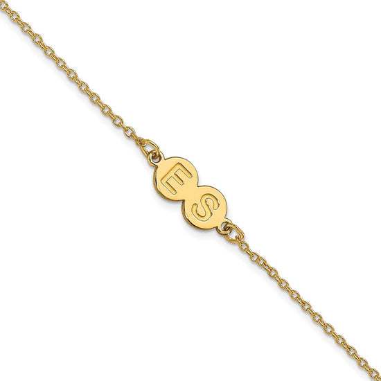 Letter Bubble Bracelets