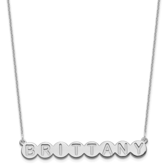 Letter Bubble Necklaces