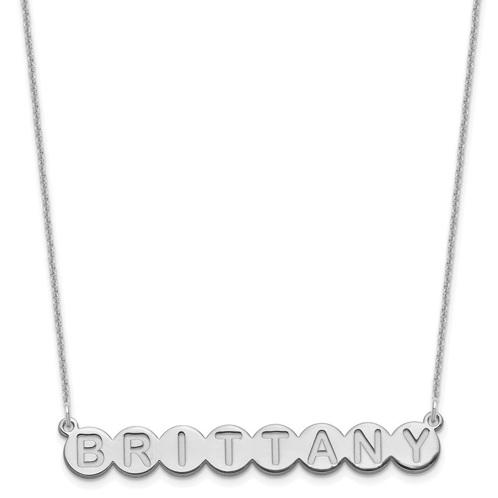 Letter Bubble Necklaces