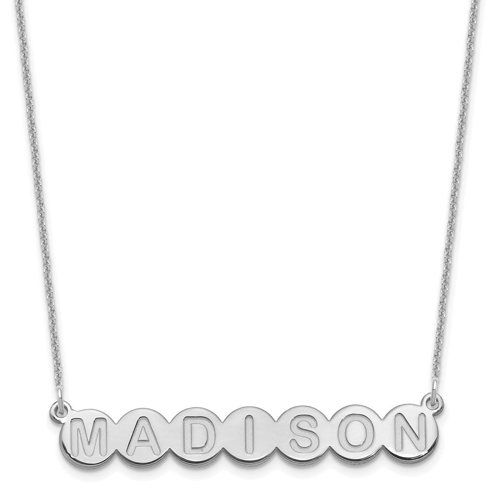 Letter Bubble Necklaces