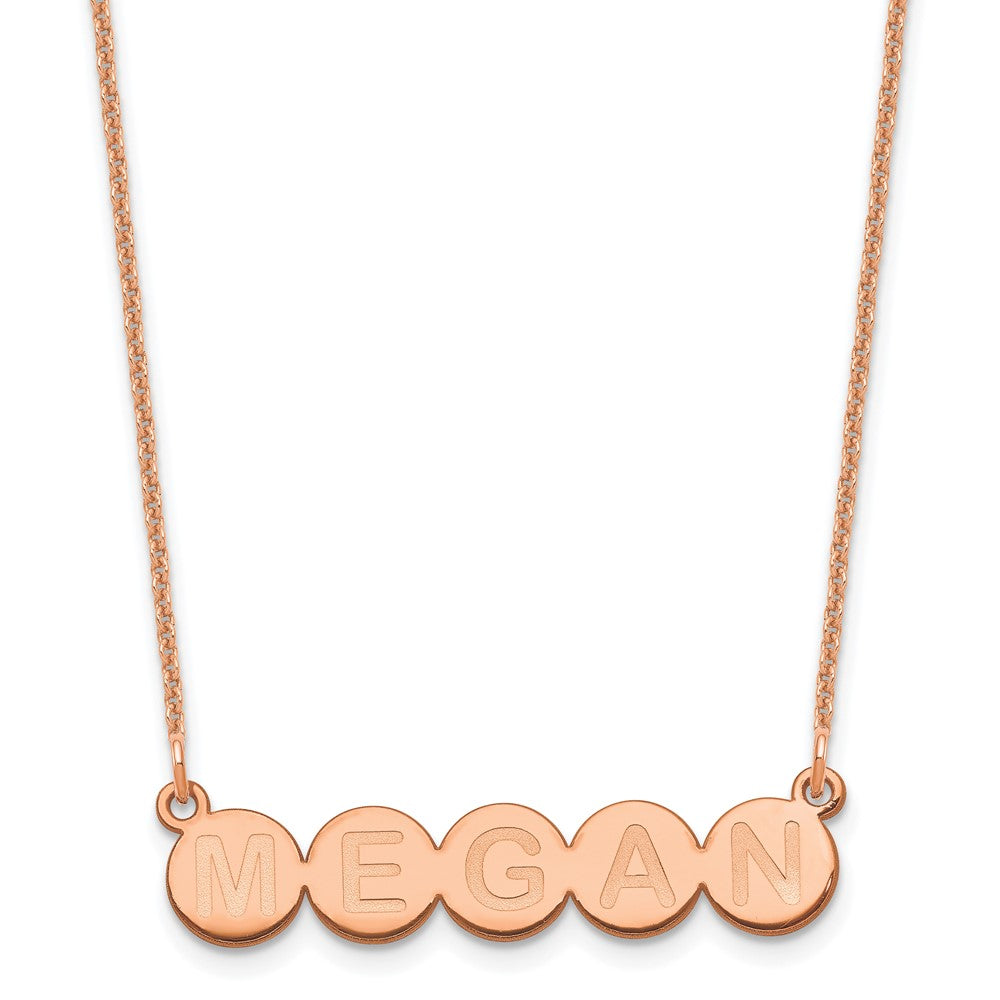 Letter Bubble Necklaces