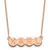 Letter Bubble Necklaces