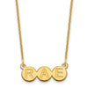 Letter Bubble Necklaces