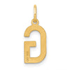 Uppercase Initial A-Z Charms