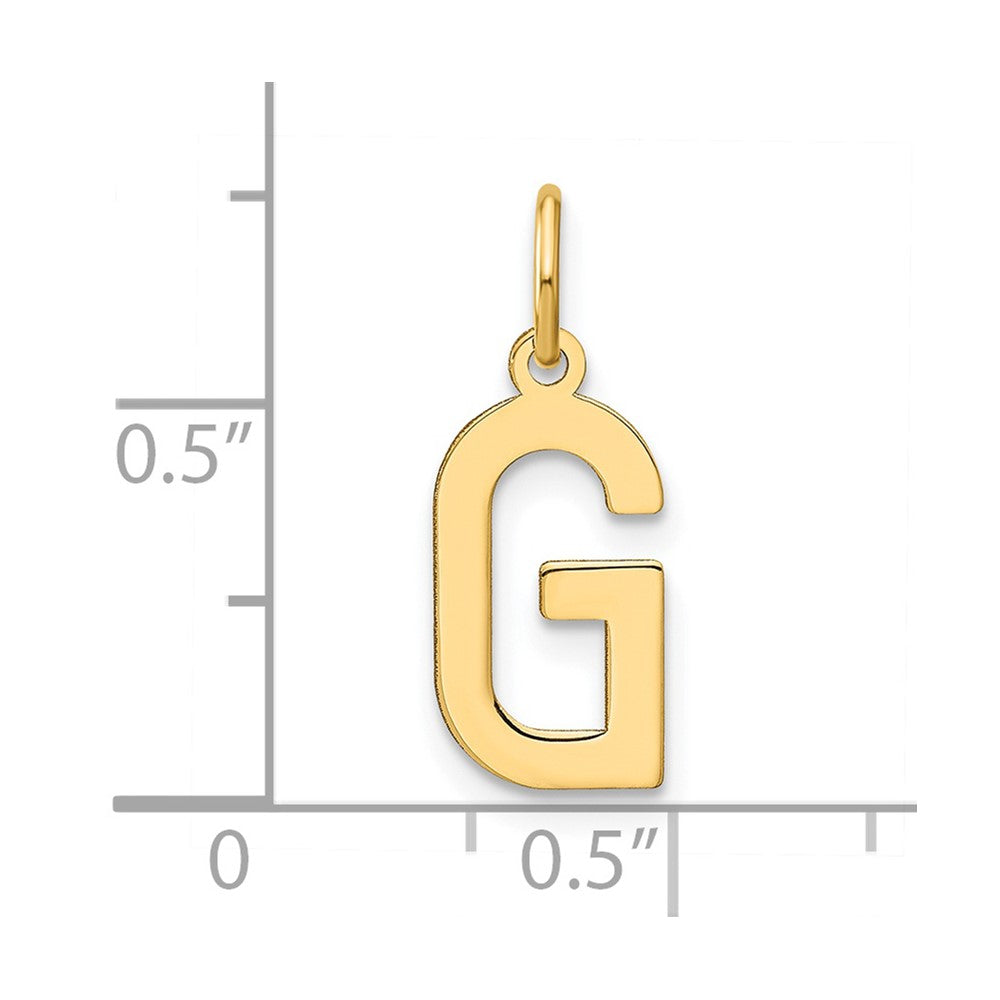 Uppercase Initial A-Z Charms