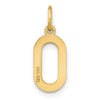 Uppercase Initial A-Z Charms