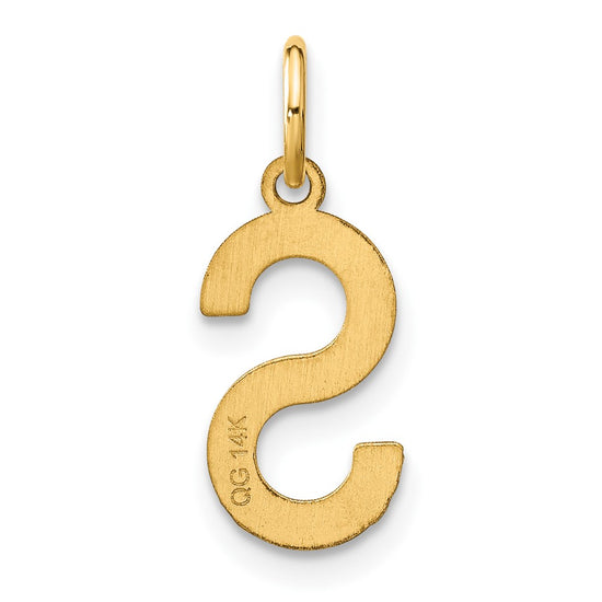 Uppercase Initial A-Z Charms