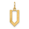 Uppercase Initial A-Z Charms