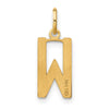 Uppercase Initial A-Z Charms