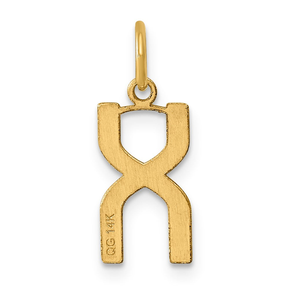 Uppercase Initial A-Z Charms