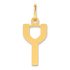 Uppercase Initial A-Z Charms