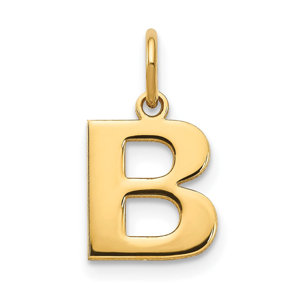 Block Letter Initial Pendants