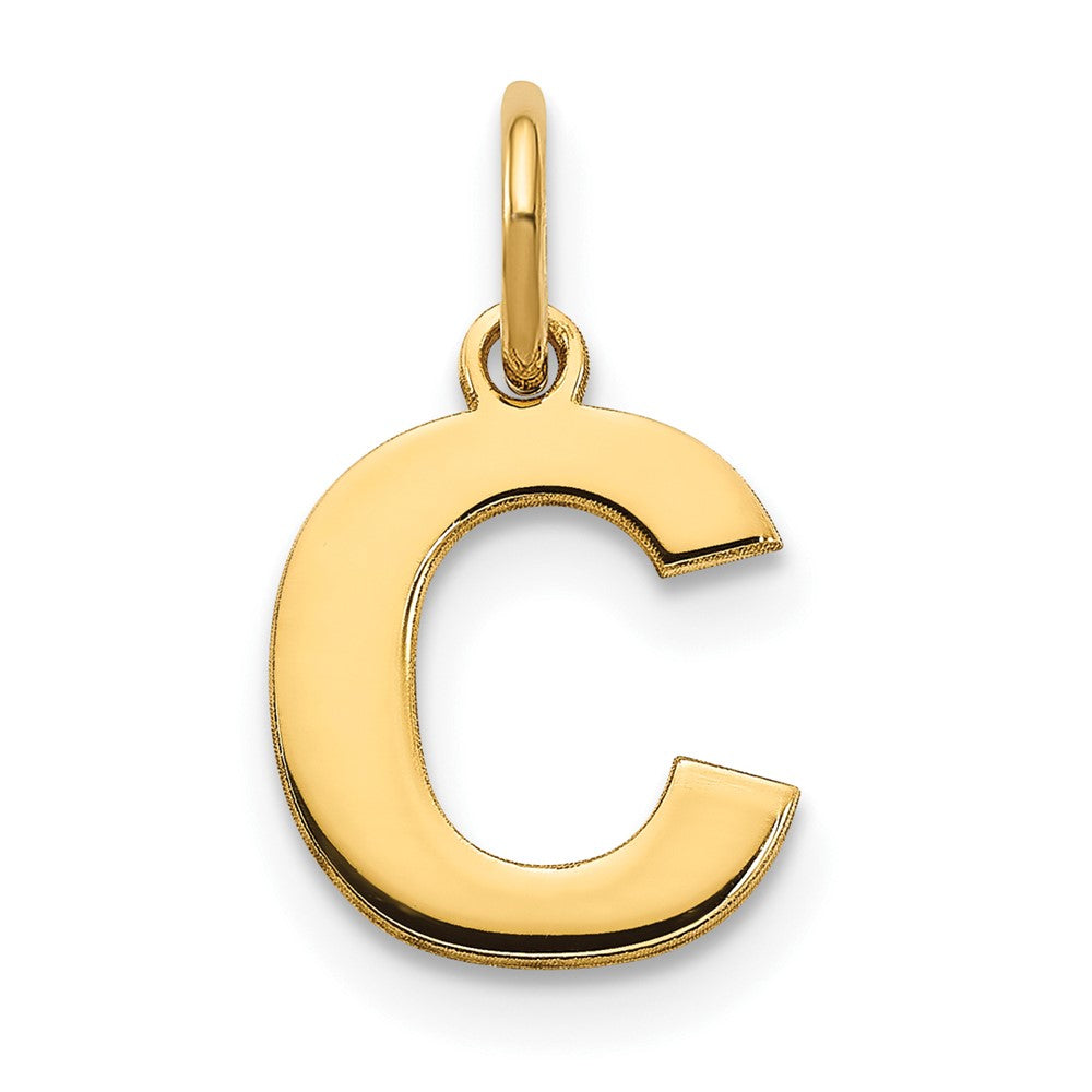 Block Letter Initial Pendants