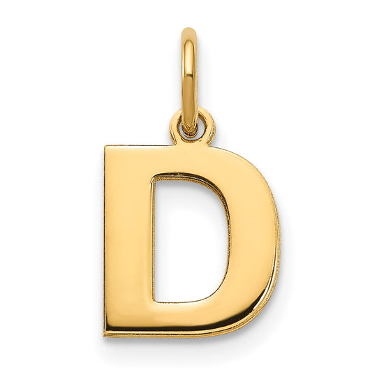 Block Letter Initial Pendants