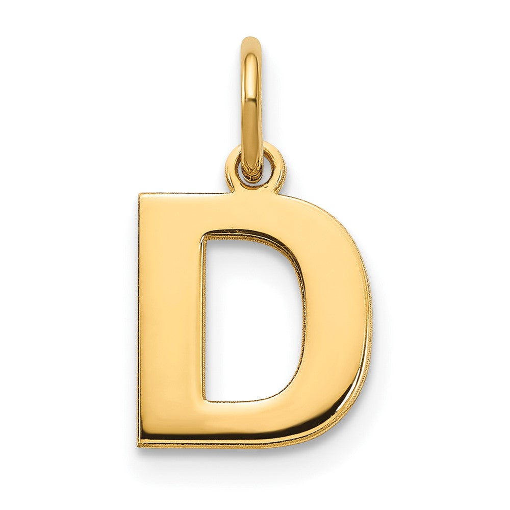 Block Letter Initial Pendants