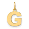 Block Letter Initial Pendants