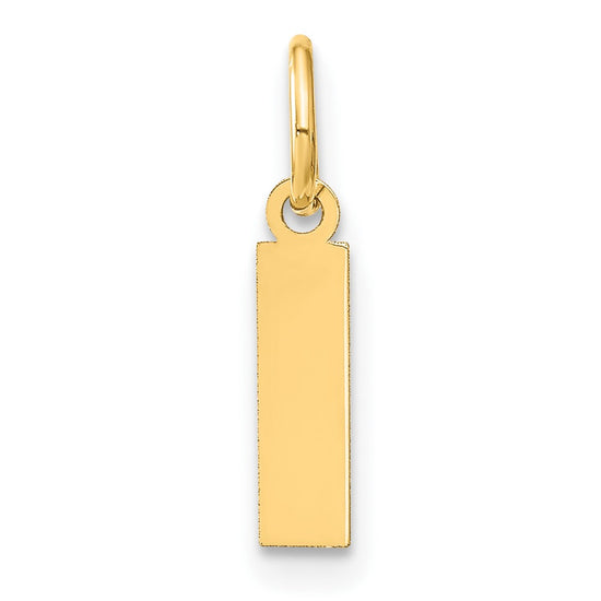 Block Letter Initial Pendants