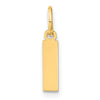 Block Letter Initial Pendants