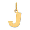 Block Letter Initial Pendants