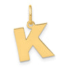 Block Letter Initial Pendants